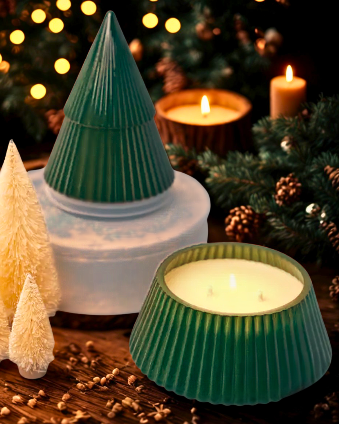 Frasier Fir - Green Christmas Tree Candle