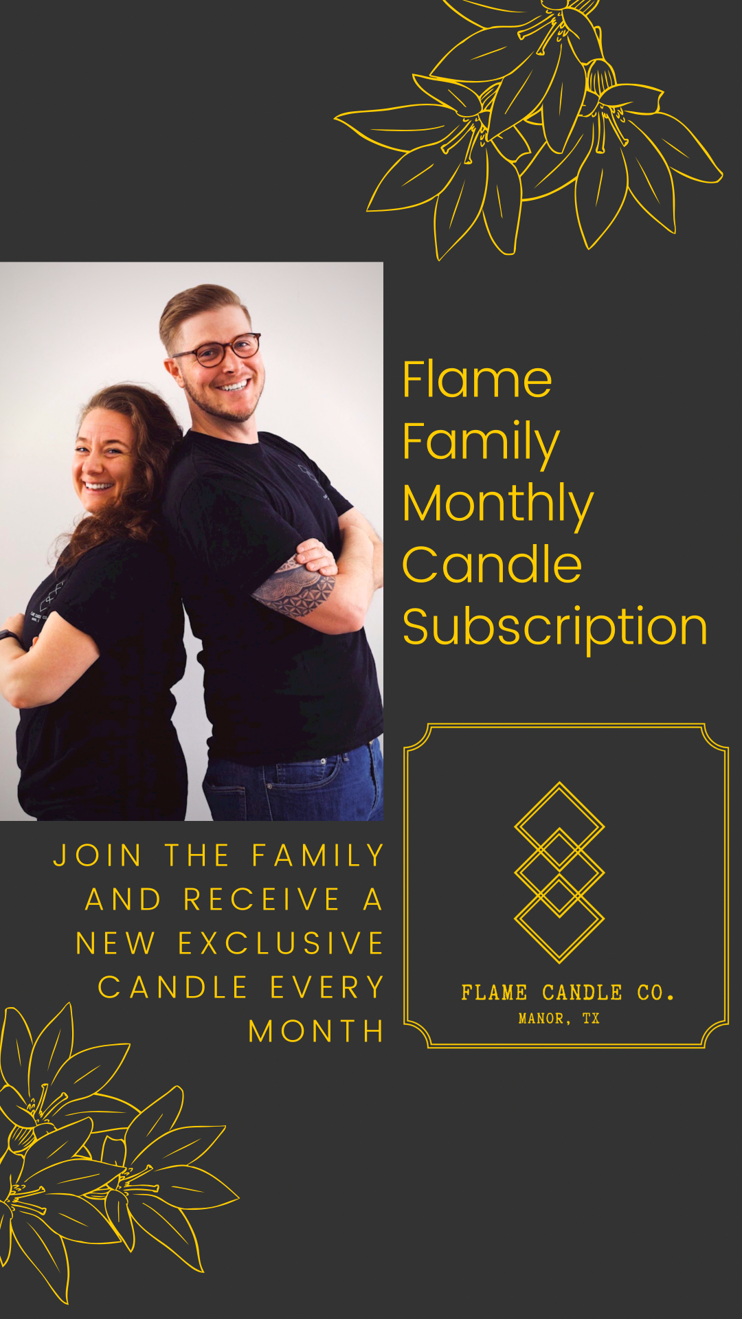 Monthly Candle Subscription