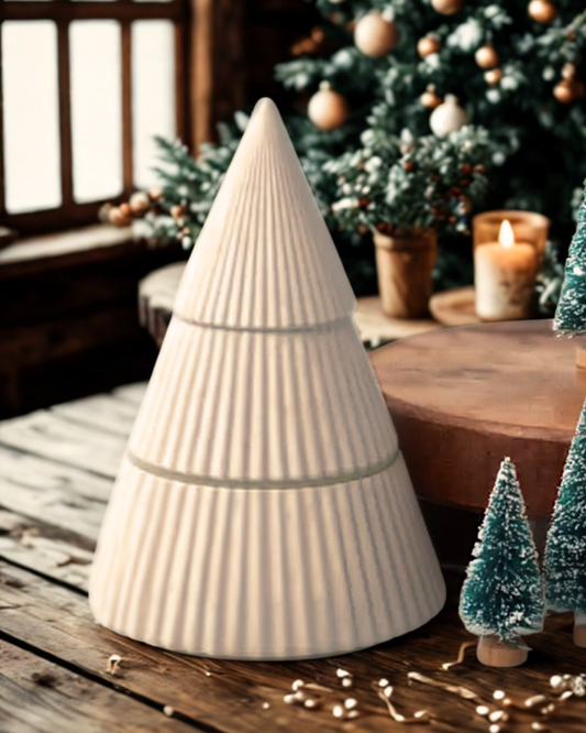 Frasier Fir - White Christmas Tree Candle